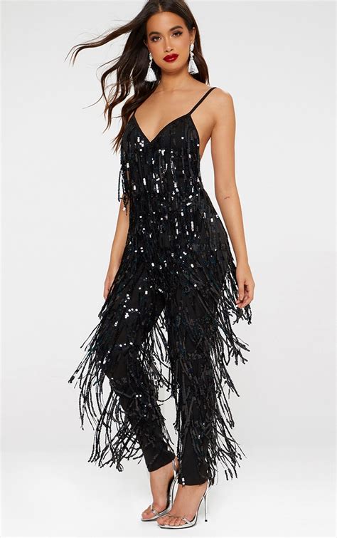 Sequin Jumpsuits & Rompers for Women 